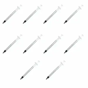Crowx Syringes Insulin Syringe 1 Ml 10 Piece